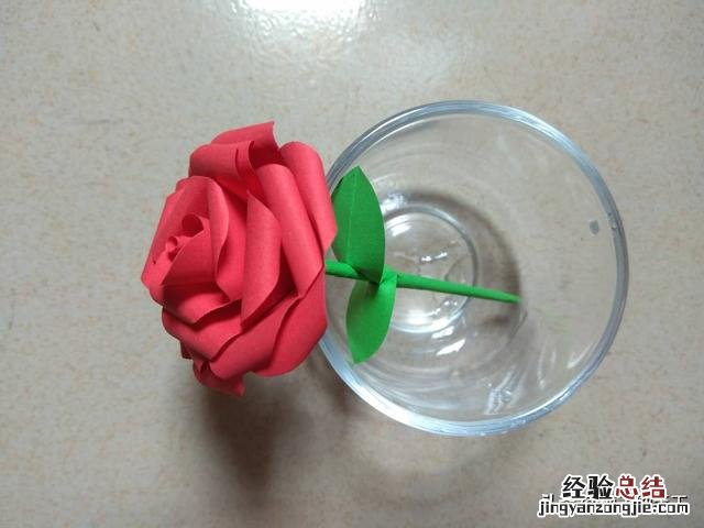 玫瑰花怎么折简单又好看 怎么折玫瑰花慢动作