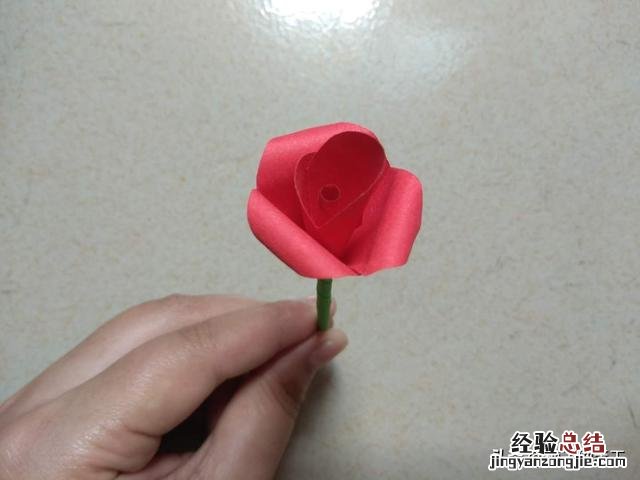 玫瑰花怎么折简单又好看 怎么折玫瑰花慢动作