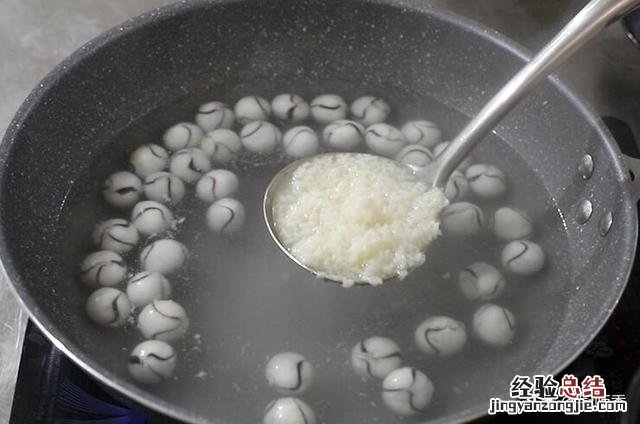 这才是正确的做法 米酒汤圆怎么做
