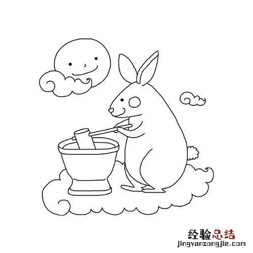 中秋月饼简笔画简单又好看 月饼简笔画怎么画