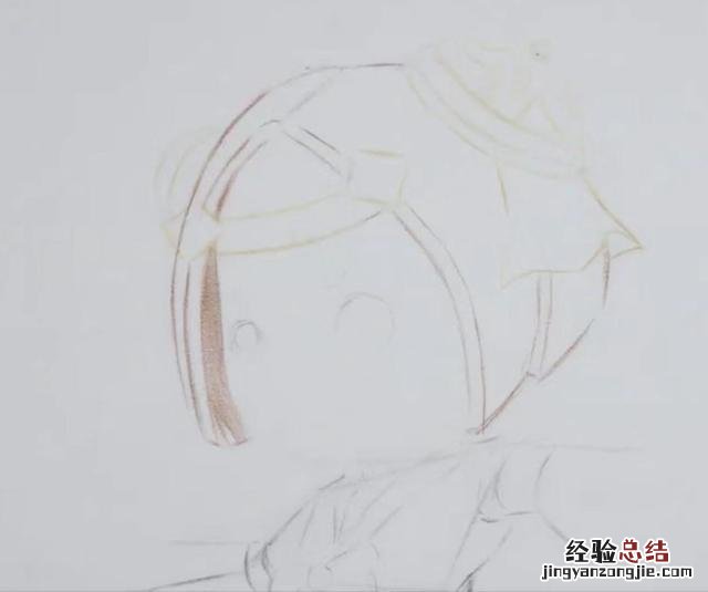 鲁班七号彩铅教程上色技巧 王者荣耀鲁班七号怎么画