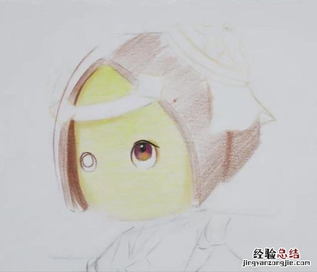 鲁班七号彩铅教程上色技巧 王者荣耀鲁班七号怎么画