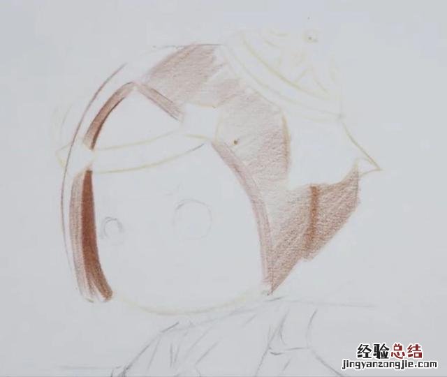 鲁班七号彩铅教程上色技巧 王者荣耀鲁班七号怎么画