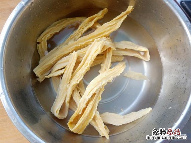 15分钟泡软 腐竹怎么泡最快最松软凉拌腐竹