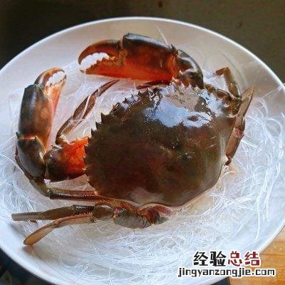 蒜蓉螃蟹蒸粉丝的做法 青蟹怎么做好吃又简单