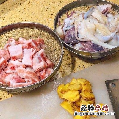 鲜墨鱼烧排骨和墨鱼干烧肉中午刚做完 墨鱼干怎么吃最有营养