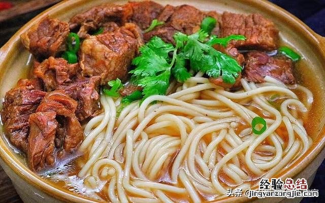 教你6种家常牛肉面的做法 牛肉面怎么做才好吃又香