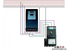 三相电表带互感器接线方法图解 三相互感器电表接线图