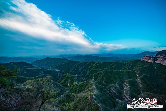 自驾太行山脉最美路线 周公山景区简介