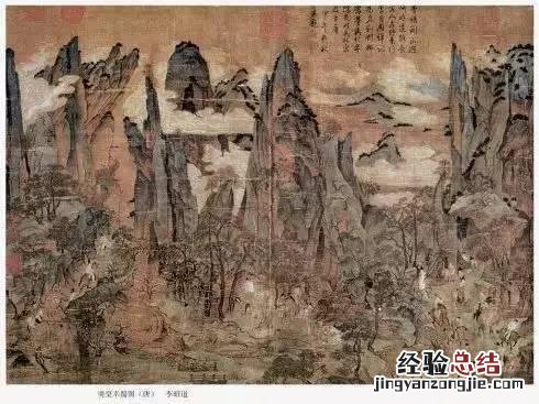 中国经典山水画50幅 中国山水画国画图片大全