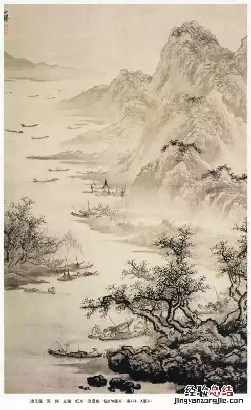 中国经典山水画50幅 中国山水画国画图片大全