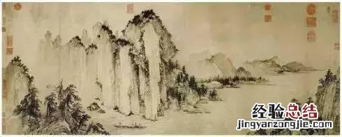 中国经典山水画50幅 中国山水画国画图片大全