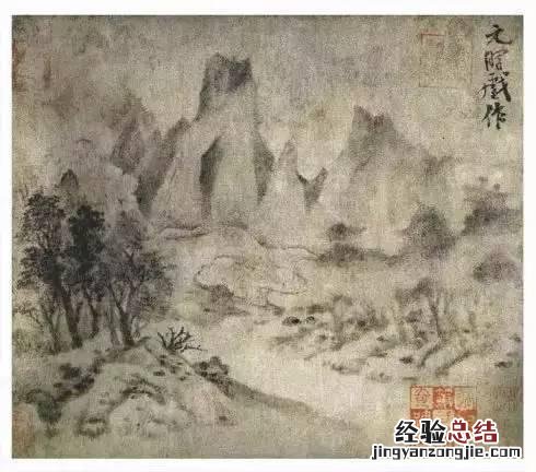 中国经典山水画50幅 中国山水画国画图片大全