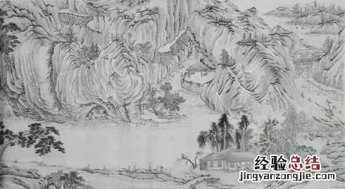 中国经典山水画50幅 中国山水画国画图片大全