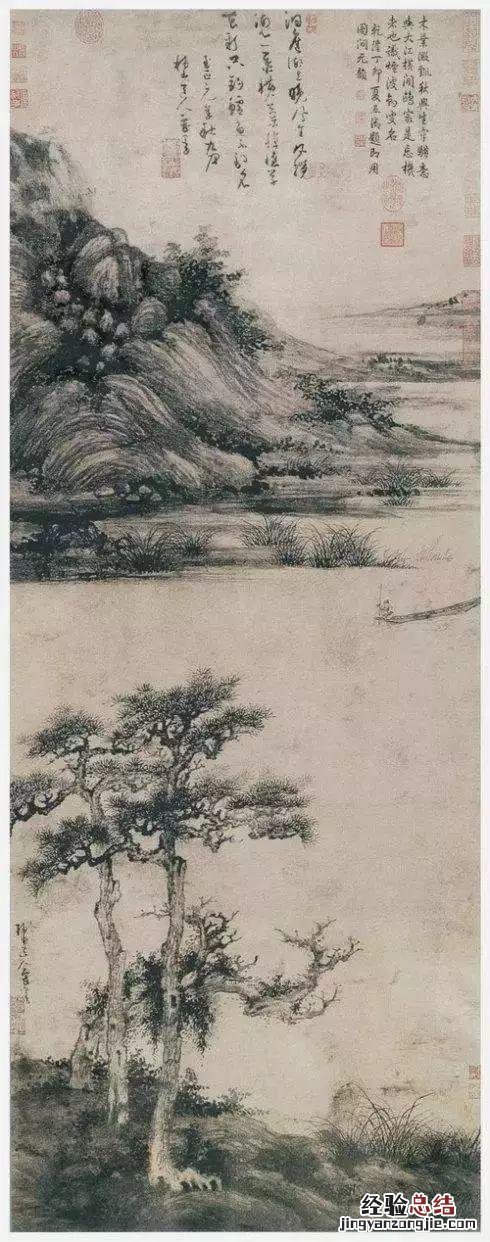 中国经典山水画50幅 中国山水画国画图片大全