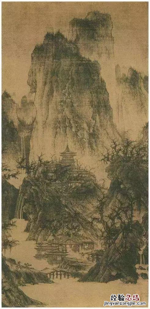 中国经典山水画50幅 中国山水画国画图片大全