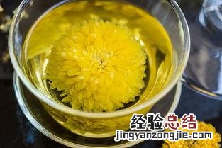 菊花茶的冲泡方法和步骤 菊花茶怎么泡才好喝