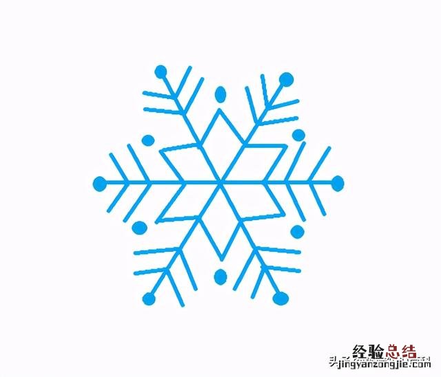 雪花怎么画最简单也最漂亮 雪花怎么画简笔画教程