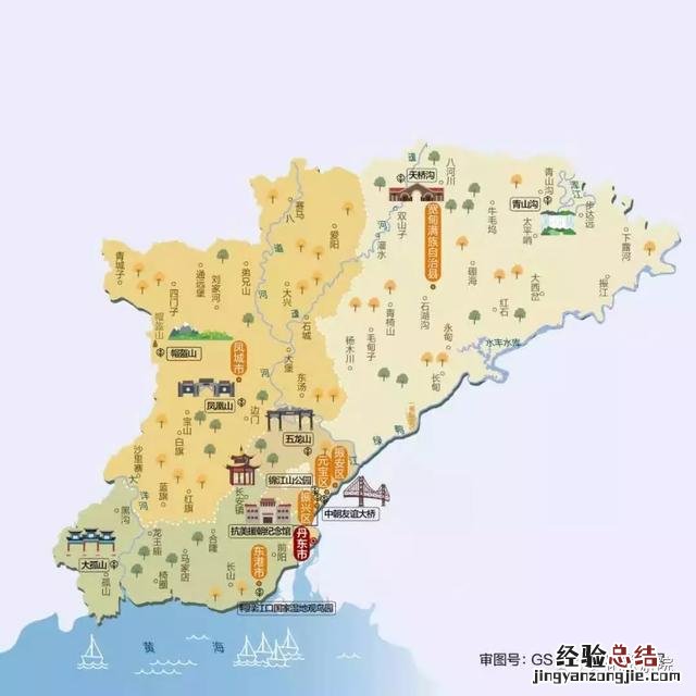 辽宁省15张旅游地图赶紧收藏 辽宁省旅游地图高清全图