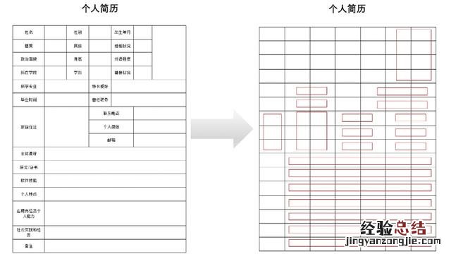 每个人都会的Word个人简历 电子简历表格怎么做