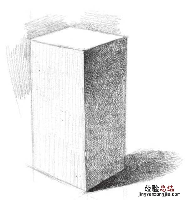 素描画初学零基础长方体 长方体怎么画简单方法
