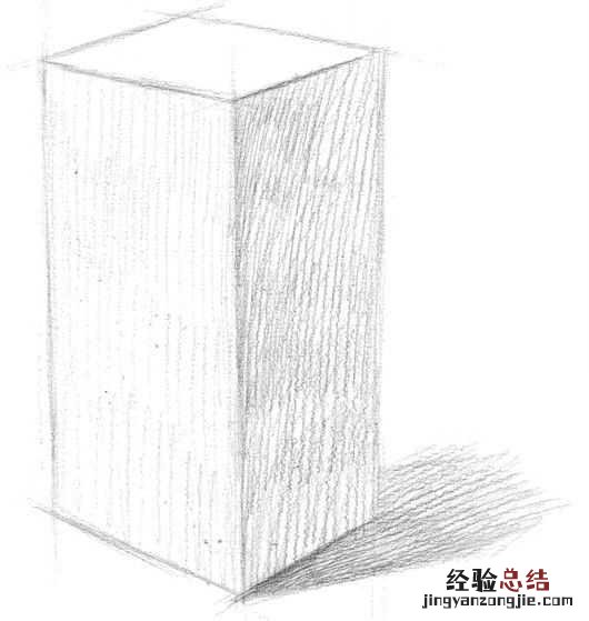 素描画初学零基础长方体 长方体怎么画简单方法