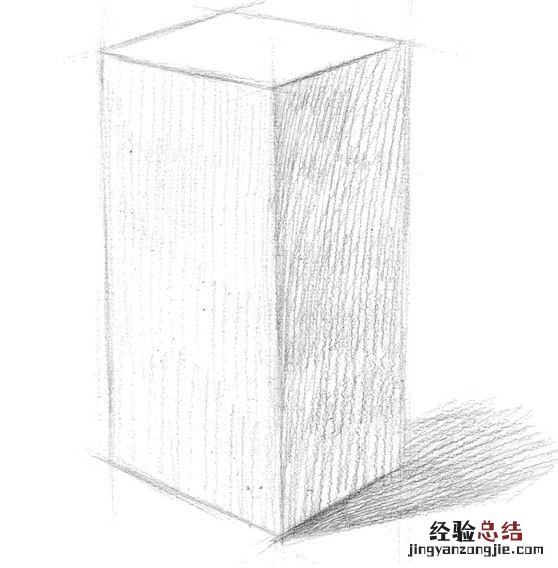 素描画初学零基础长方体 长方体怎么画简单方法