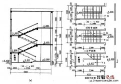 楼梯的平面图和剖面图识图及绘图要求 cad楼梯平面图怎么画