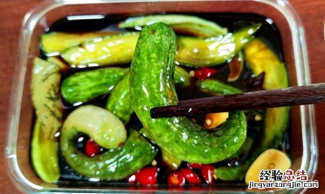 不放盐腌黄瓜最正规的腌制方法 黄瓜怎么腌制又脆又好吃