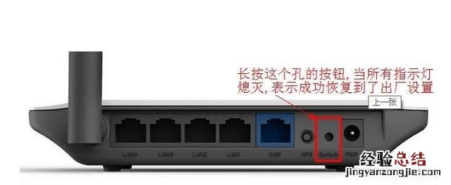 路由器的正确重置方法 路由器密码忘记了怎么重新设置