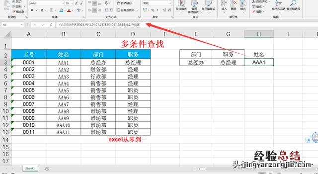 知道5种以上你就是大神 vlookup函数的使用方法