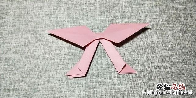漂亮的折纸蝴蝶结制作步骤图解 蝴蝶结怎么折简单又漂亮