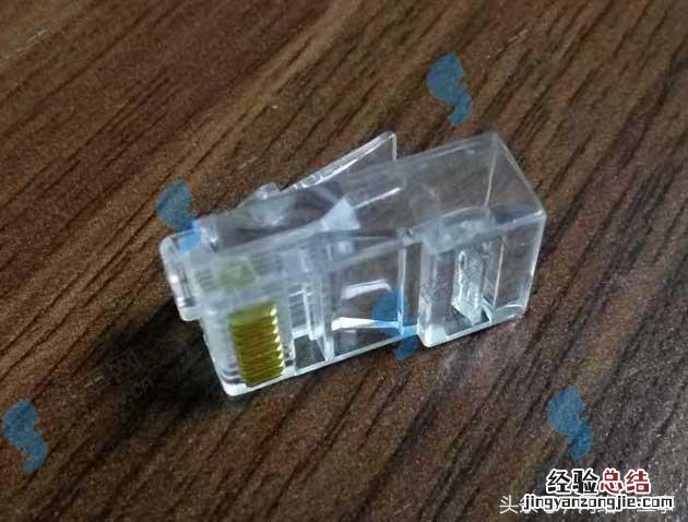 RJ45接口网线水晶头接法图解 rj45水晶头接法图解