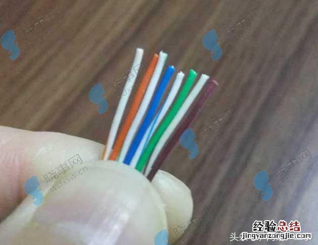 RJ45接口网线水晶头接法图解 rj45水晶头接法图解