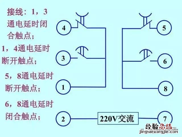 时间继电器工作原理及接法 延时继电器的工作原理和接线方法