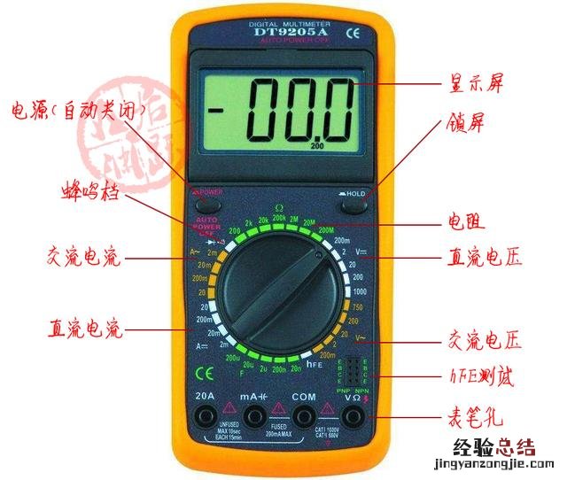 万用表的实际用法以及各功能原理详解 万用表的使用方法图解