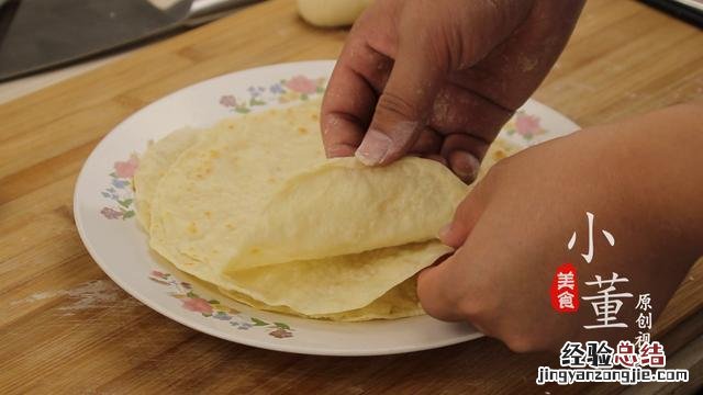 北京立春春饼卷的做法 电饼铛做春饼教程