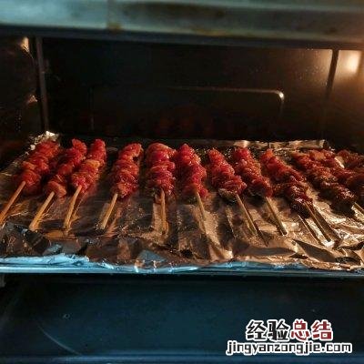 正宗烤箱版烤羊肉串 烤箱羊肉串正确烤法
