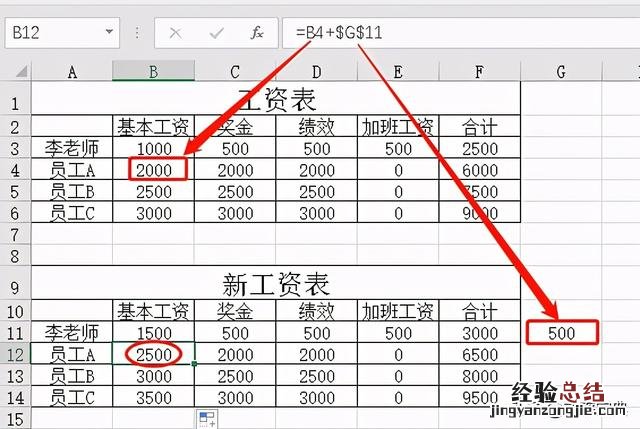 Excel之相对引用与绝对引用 excel公式绝对引用快捷键