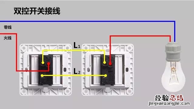 墙壁开关插座安装接线图解 开关插座安装教程