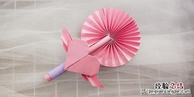 最简单手工迷你小扇子教程 简单的扇子怎么做手工