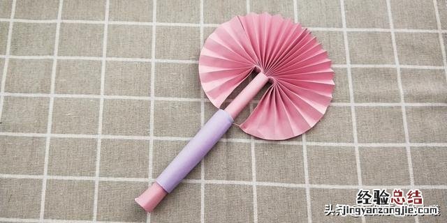 最简单手工迷你小扇子教程 简单的扇子怎么做手工