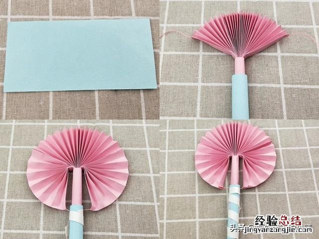 最简单手工迷你小扇子教程 简单的扇子怎么做手工