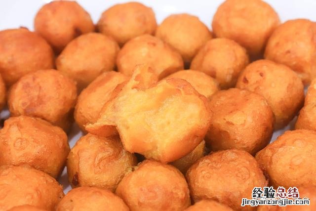 炸红薯丸子用面粉还是用糯米粉 红薯丸子怎么做才松软好吃