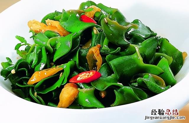 海木耳最简单的做法 海木耳怎么做好吃凉拌