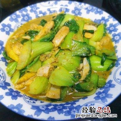 青菜炒蚌肉正宗做法 蚌怎么做好吃又嫩