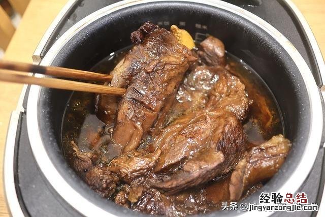用电饭煲卤了4斤牛腱子 牛腱肉怎样做才好吃又简单