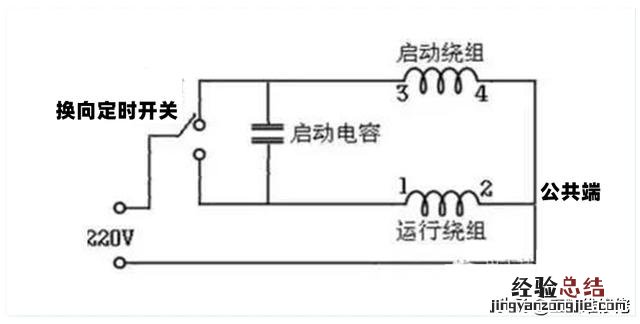 单相电机电容正确接法图解 单相电机电容怎么接线