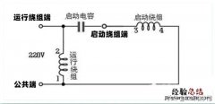 单相电机电容正确接法图解 单相电机电容怎么接线