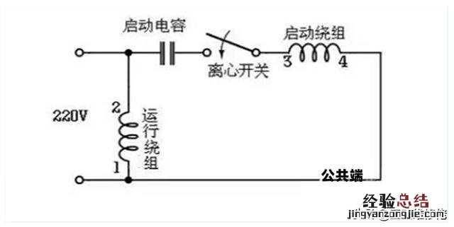 单相电机电容正确接法图解 单相电机电容怎么接线